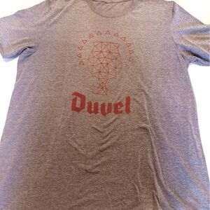 Vintage Duvel Brewing Co. T-Shirt by Normal Human – Heather Grey | Size L